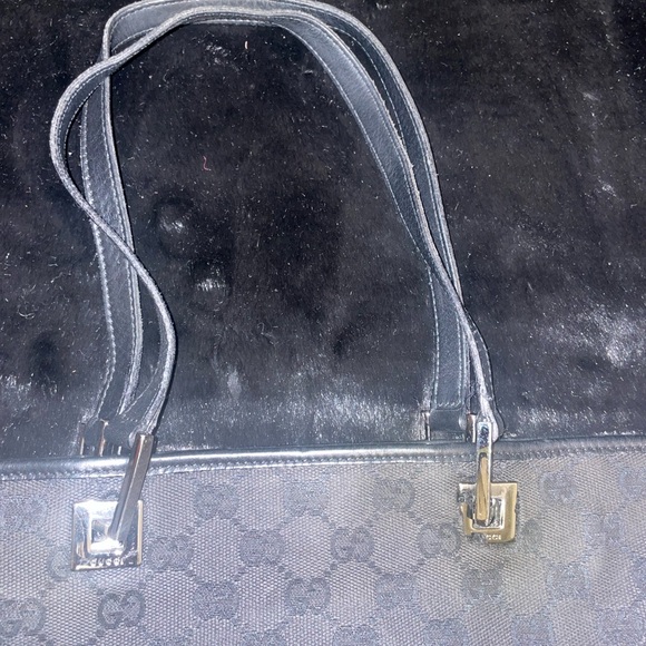 - Gucci GG canvas tote bag black style number 31243 - Picture 9 of 14